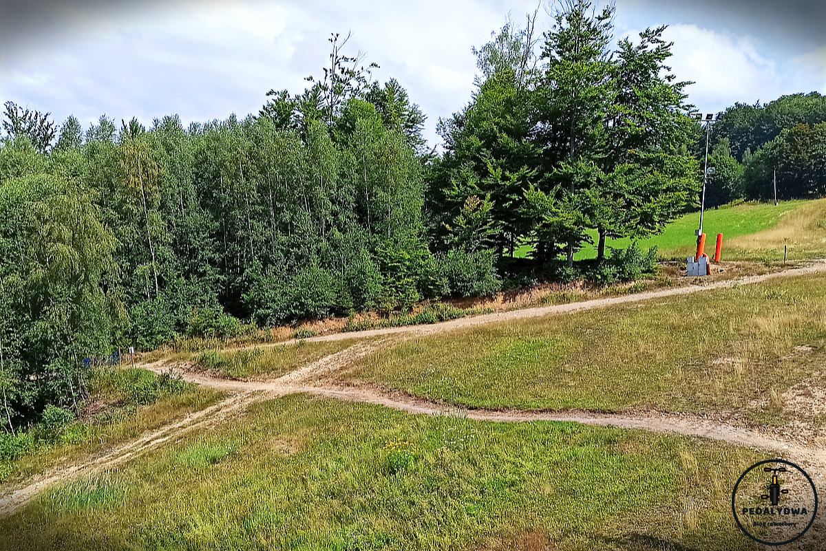 Były bike parki, pogoda i kontuzja