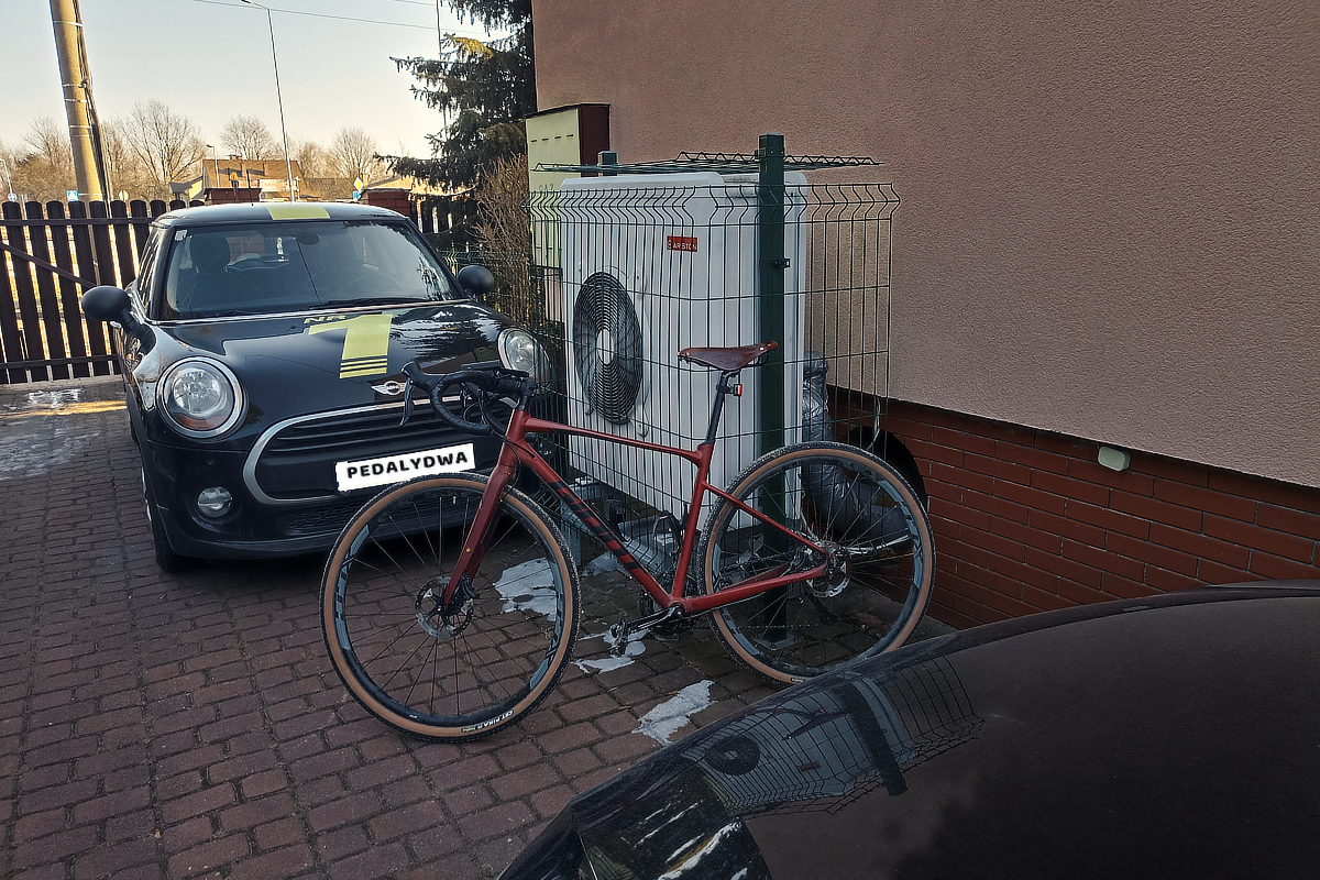 Mroźny rower i pewna nowość na blogu